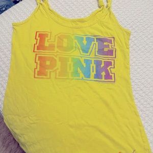 Pink store tank top